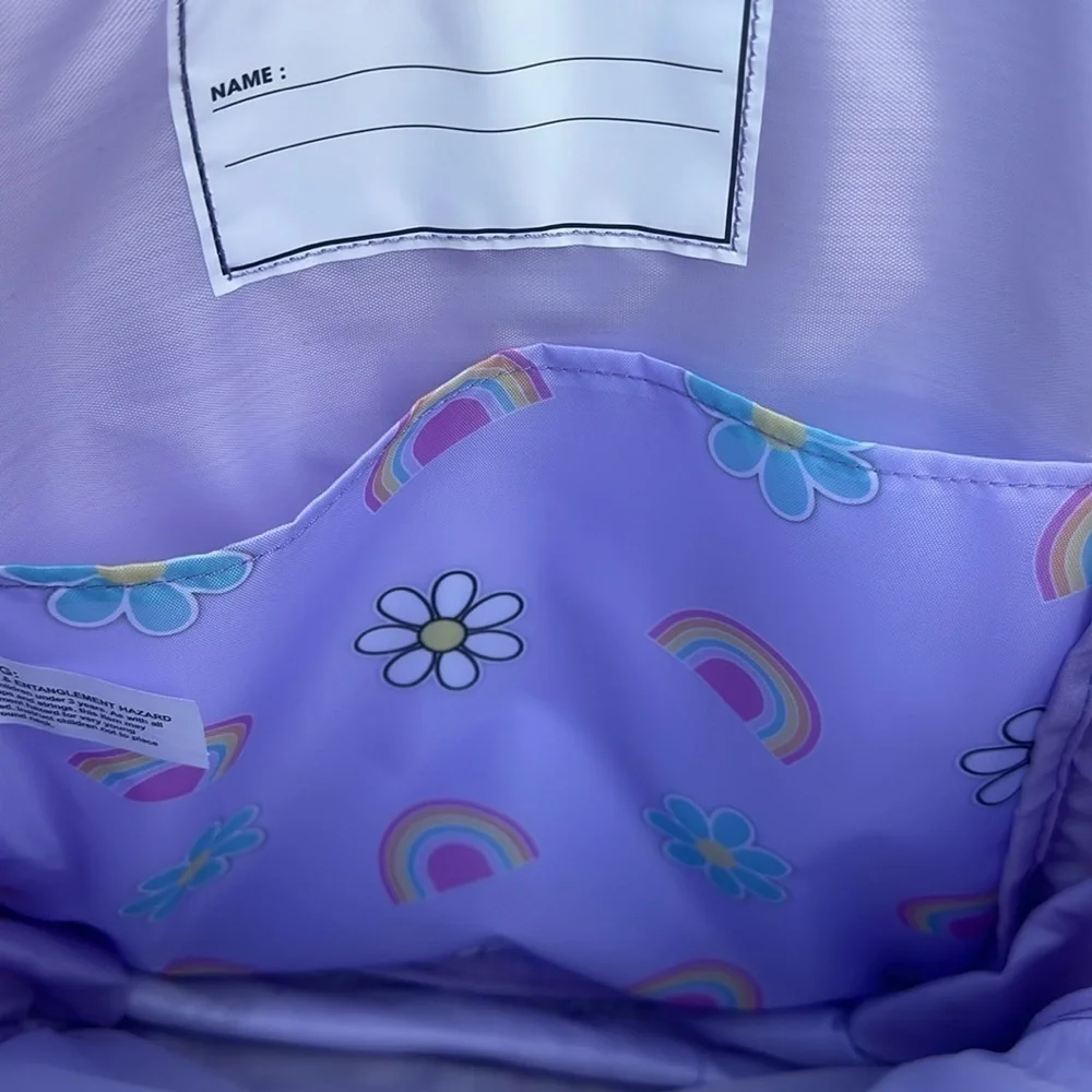New GIRLS Rainbow Backpack